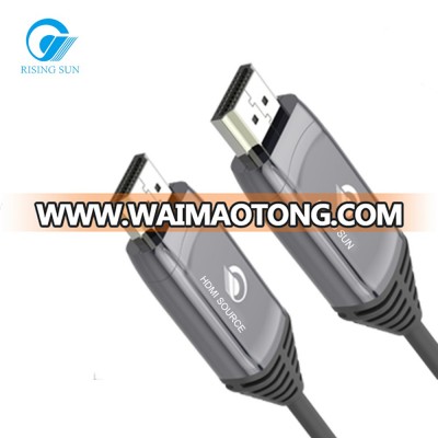 RISING SUN High Quality Connect A to A HDMI 2.0v/2.1v Active Fiber Optic Cable 18/48Gbps 4K/8K@60Hz