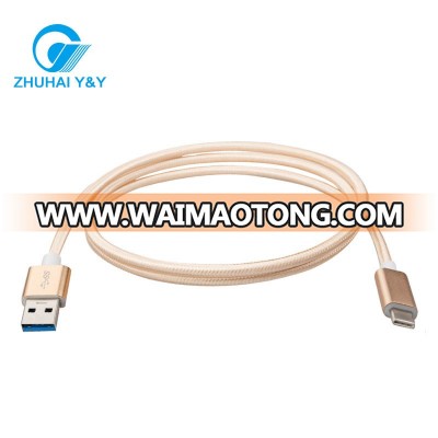 Wholesale Gold Shell Mini HDMI charging usb 3.0 Type C cable for camera