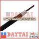 Helical/Annular Corrugated 1/2" Radio Frequency Coaxial Cable For Data Network